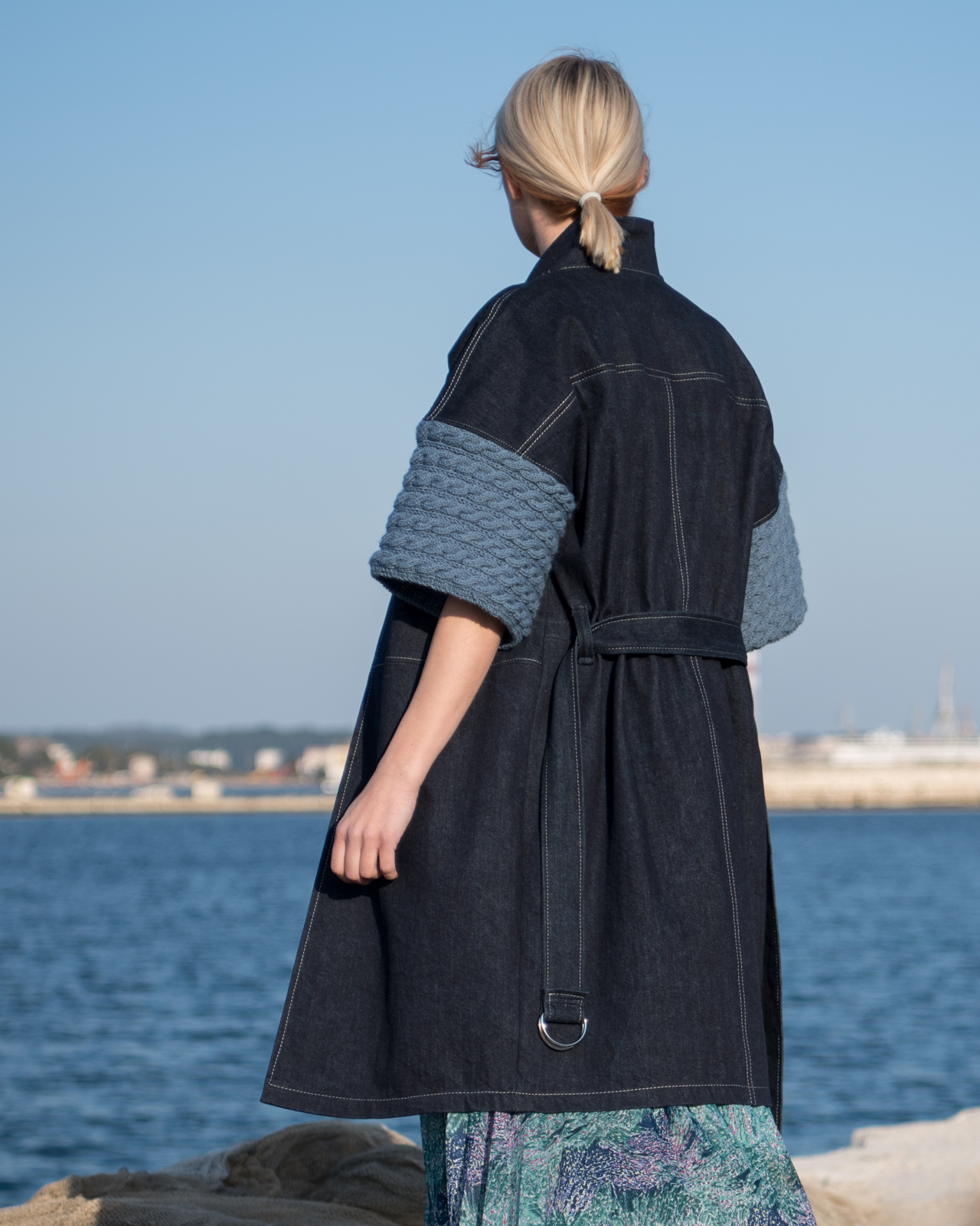 Denim jakna Blue Waves